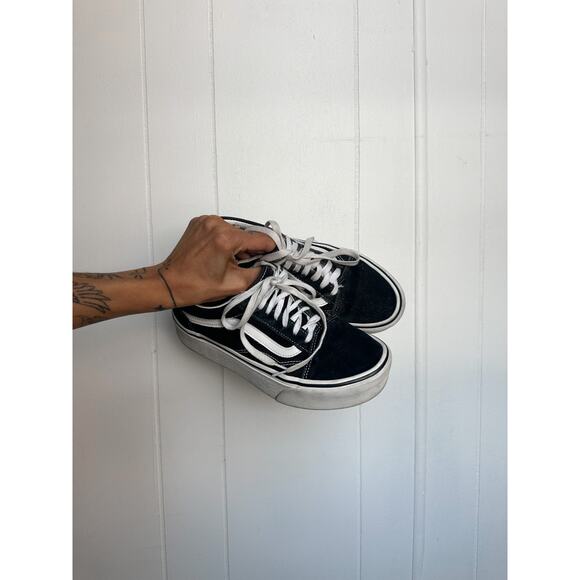 Vans Old Skool Stackform Skate Shoe - Black - Picture 5 of 5